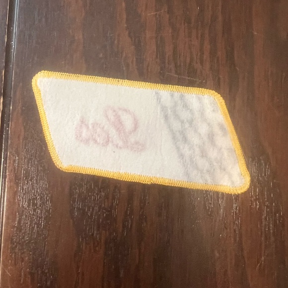 Vintage 1970’s Swiss Maid Quality Emblems Cursive Les Patch - Picture 2 of 4